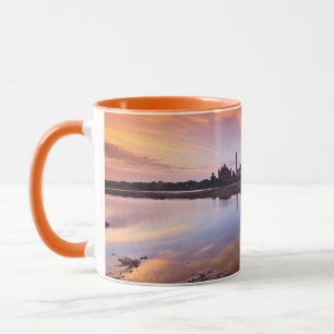 Caneca Monumentos Taj Mahal Sunset