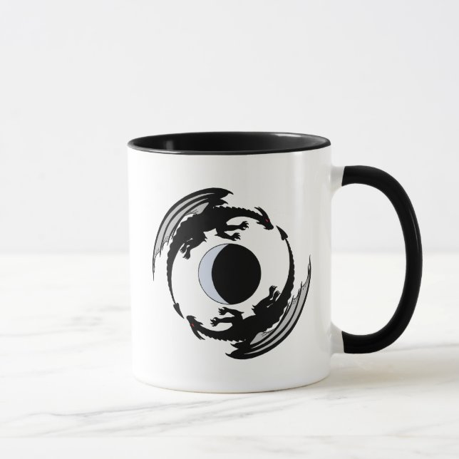 Caneca Moon Dragon Fantasy Design (Direita)