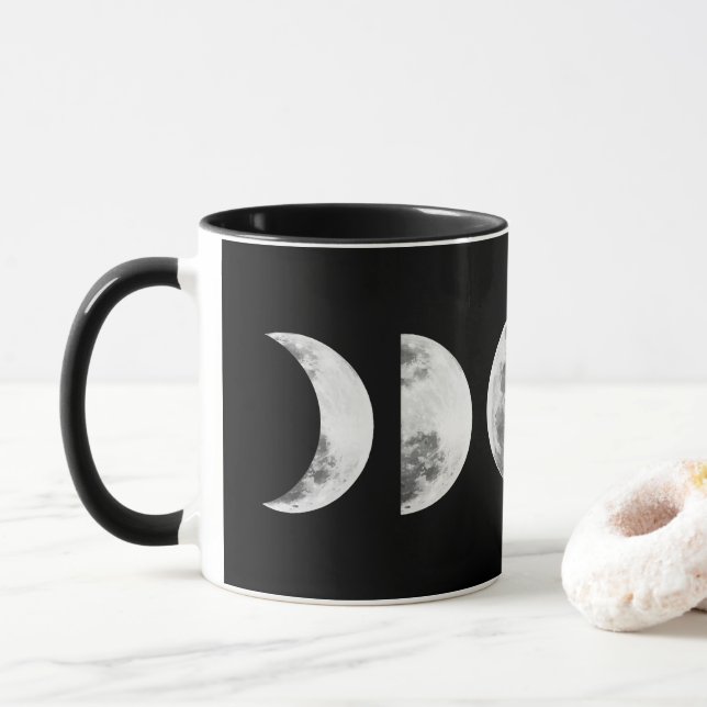 Caneca Moon Phases Café (Com Donut)