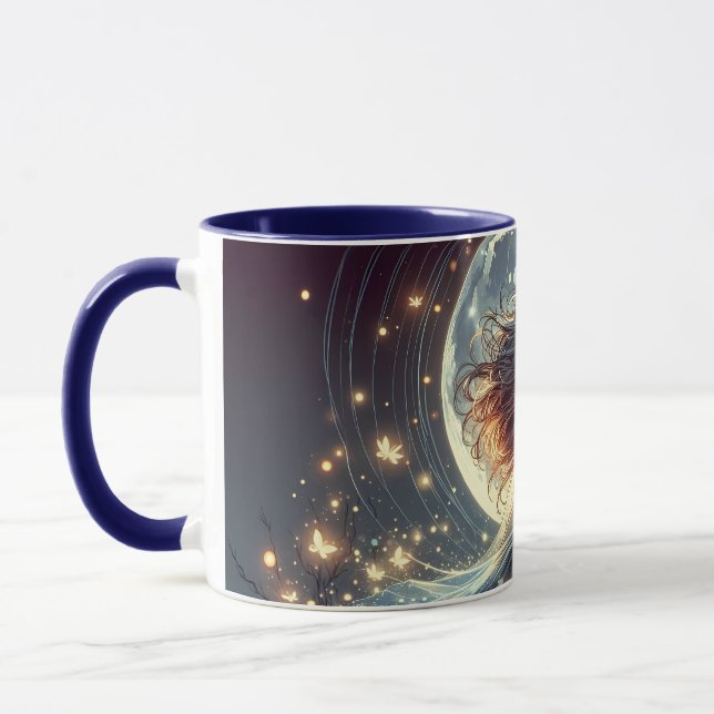 Caneca Moonlit Butterfly Enchantress Fantasy (Esquerda)