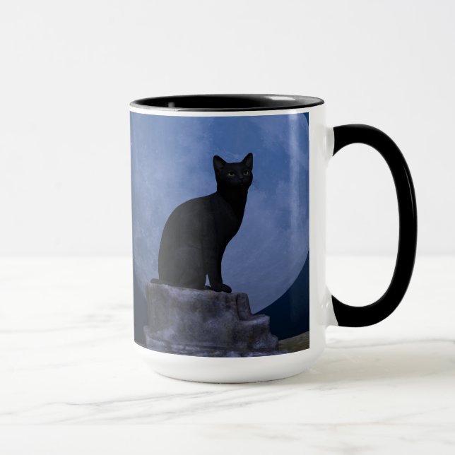 Caneca Moonlit Cat (Direita)
