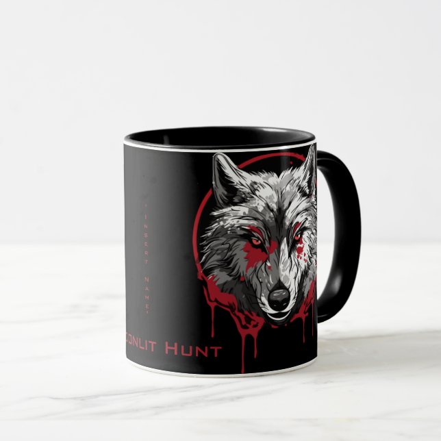 Caneca Moonlit Hunt (Frente Esquerda)