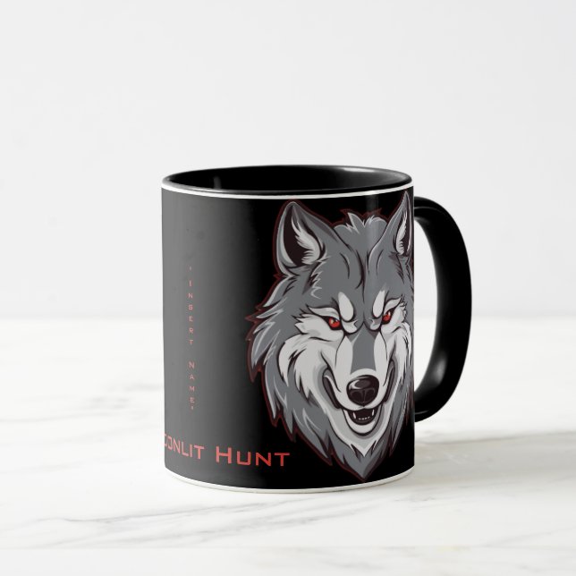 Caneca Moonlit Hunt (Frente Esquerda)