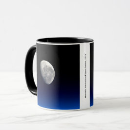 Caneca Moonset, Estação Espacial Internacional, 2016