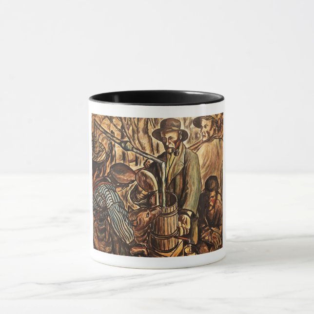 Caneca Moonshiners Fazer Relâmpago Branco Sussurro (Centro)