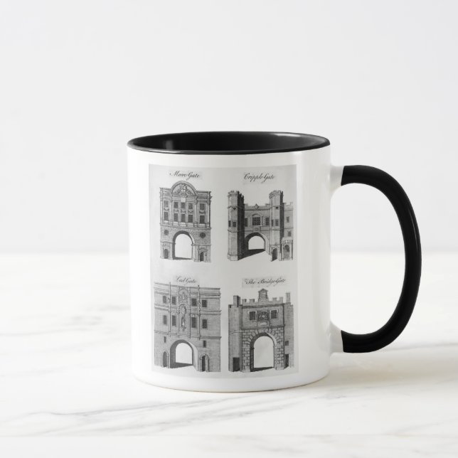 Caneca Moorgate, Cripplegate, Ludgate Bridgegate (Direita)
