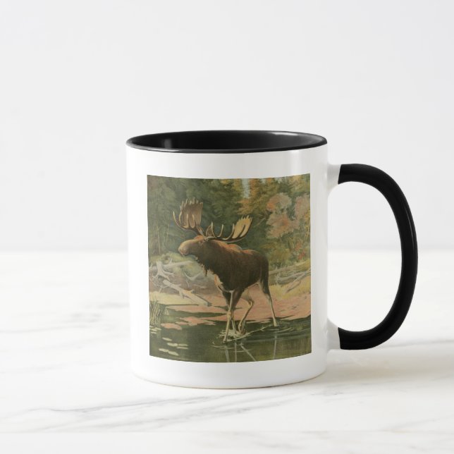 Caneca Moose Caminhando na Água (Direita)