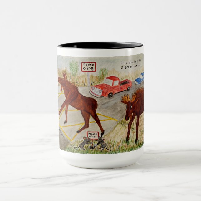 Caneca Moose Humor Combo Mug, 15 oz (Centro)