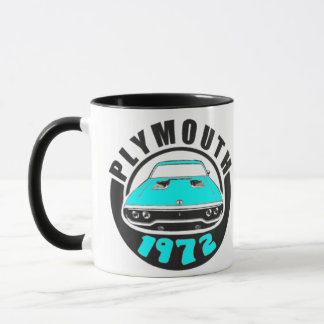 Caneca Mopar - 1972 Plymouth Roadrunner Petty Blue