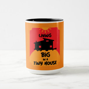 Caneca Moradia minúscula - Mug minúsculo de casas