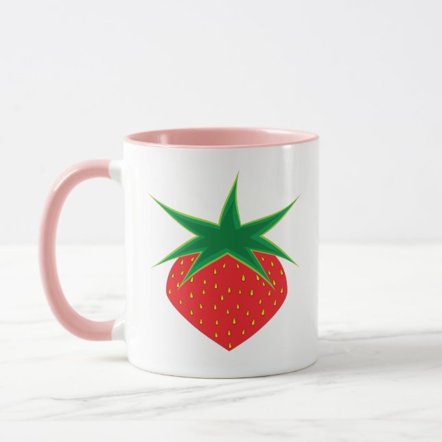 Caneca Morango Rosa (Esquerda)