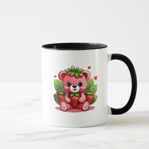 Caneca Morango Ursinho