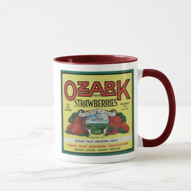 Caneca Morangos de Ozark (Direita)