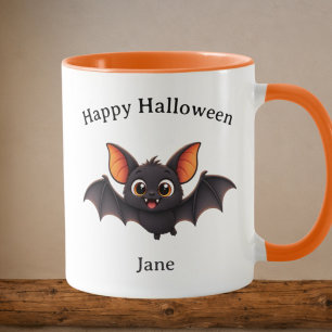 Caneca Morcego Vampiro Personalizado de Halloween