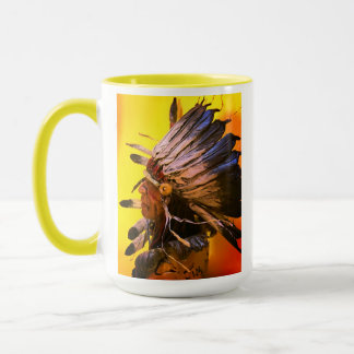 Caneca "Morning Sky" chefe nativo arte original