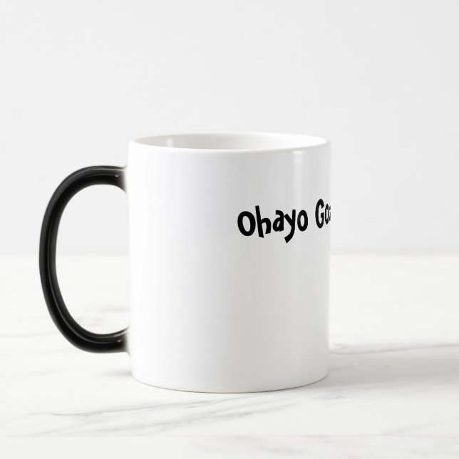 Caneca Morphing de Ohayo Gozaimasu~ <3 (Esquerda)