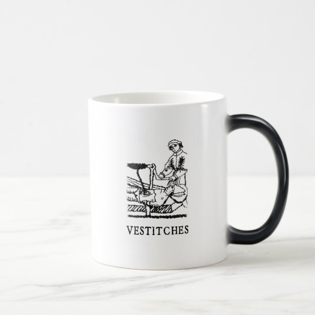 Caneca morphing do logotipo de Vestitches (Direita)