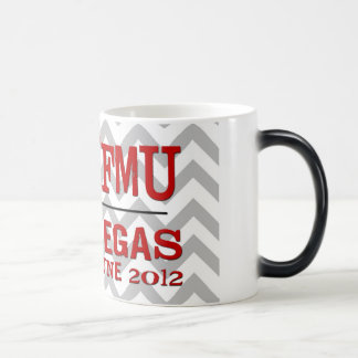 Caneca Morphing vermelha de TFMU VEGAS Chevron