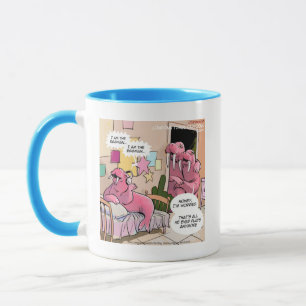 Caneca Morsa Cantora Pais Preocupados Engraçado