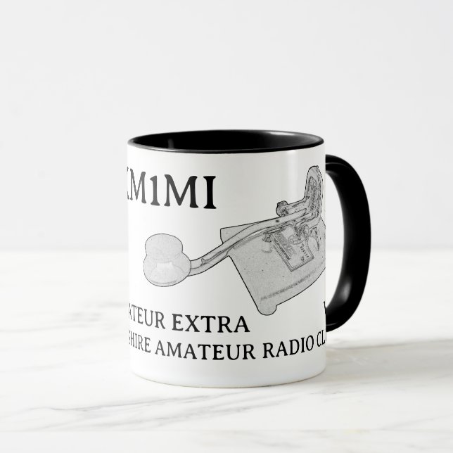 Caneca Morse Code Mug (Frente Esquerda)