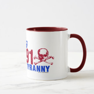 Caneca Morte à tirania