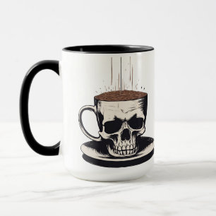 Caneca Morte antes do decaf