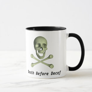 Caneca Morte antes do Decaf