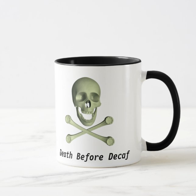 Caneca Morte antes do Decaf (Direita)