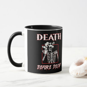 Caneca Morte Antes Do Decaf
