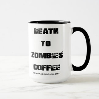 Caneca Morte ao café dos zombis