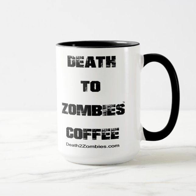 Caneca Morte ao café dos zombis (Direita)