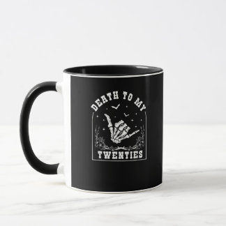 Caneca Morte Aos Meus Vinte Anos - aniversário de 30 anos