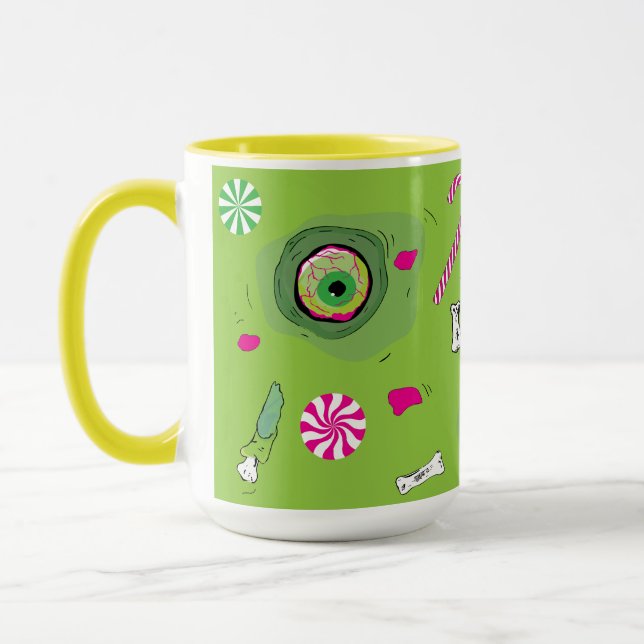 Caneca Morte Doce, Doce E Docinho, Engraçado E Escuro! (Esquerda)