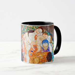 Caneca Morte e vida, Gustav Klimt