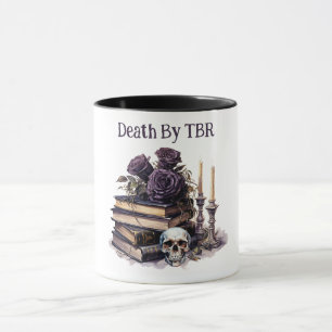 Caneca Morte por TBR, Amante de Livros