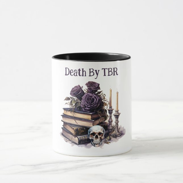 Caneca Morte por TBR, Livro Lover (Centro)