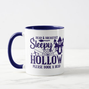 Caneca Morto e Café da Manhã Sleepy Hollow Halloween