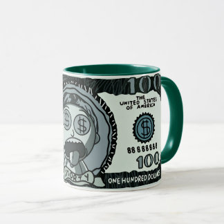 Caneca Morty Money
