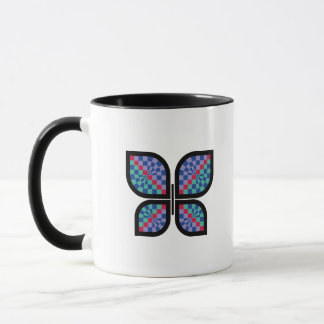 Caneca Mosaic Radiance Butterfly