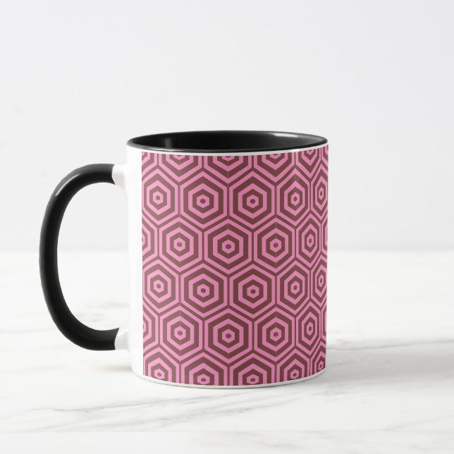 Caneca Mosaico Geométrico (Esquerda)
