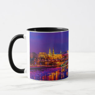 Caneca Moscou Kremlin Na Noite De Inverno
