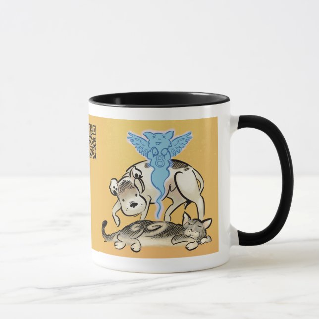 Caneca Mose Goes Walkies "Lucy" 9 Lives Mug (Direita)