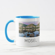 Moselle Ediger Eller Sunset River Cochem Souvenir