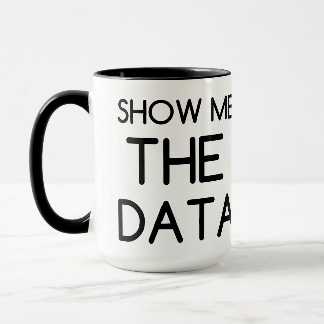 CANECA MOSTRAR-ME OS DADOS (Esquerda)