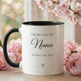 Caneca Mother’s Day Pregnancy Announcement Nana