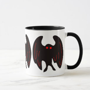 Caneca Mothman Cryptid Monster