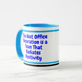 Caneca Motivação da Equipe de Trabalho Positiva (Oferta d
