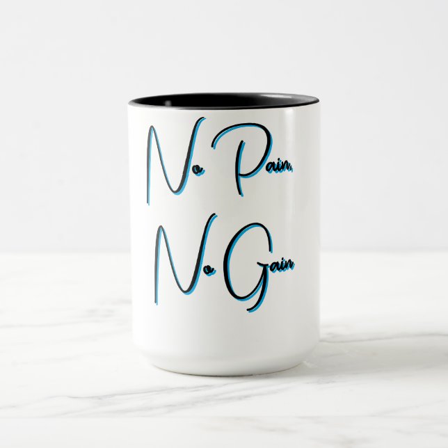 Caneca Motivação Gym para Malhações Warriors Mug (Centro)