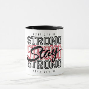 Caneca Motivação Nunca Desistir