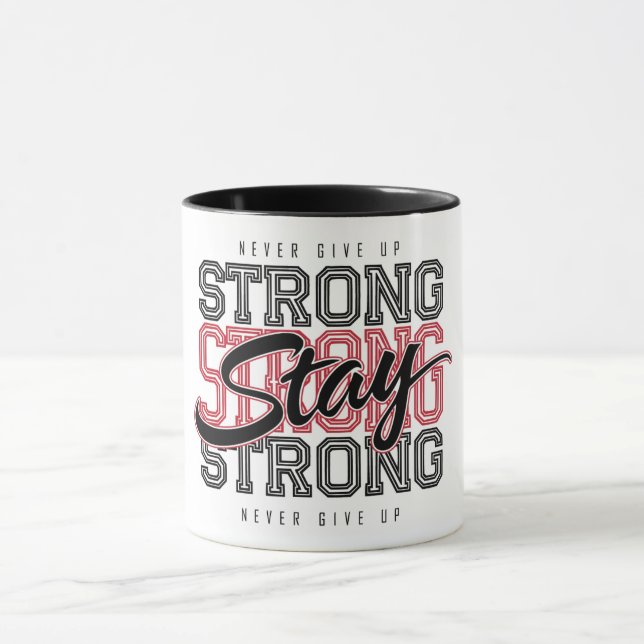 Caneca Motivação Nunca Desistir (Centro)
